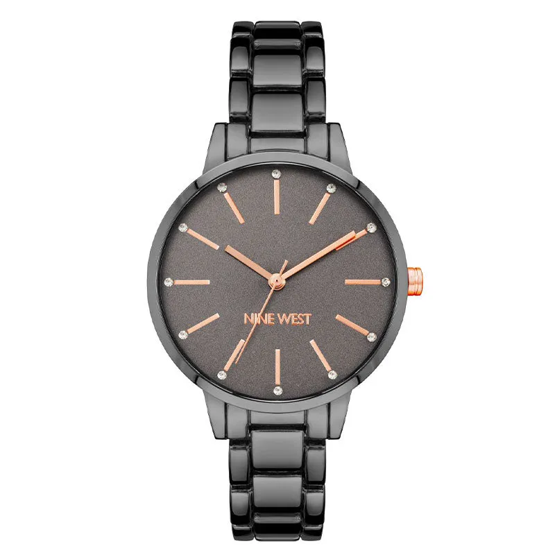 Nine West Grey Dial Analog Watch For -  Ladies NW-2099GYGY