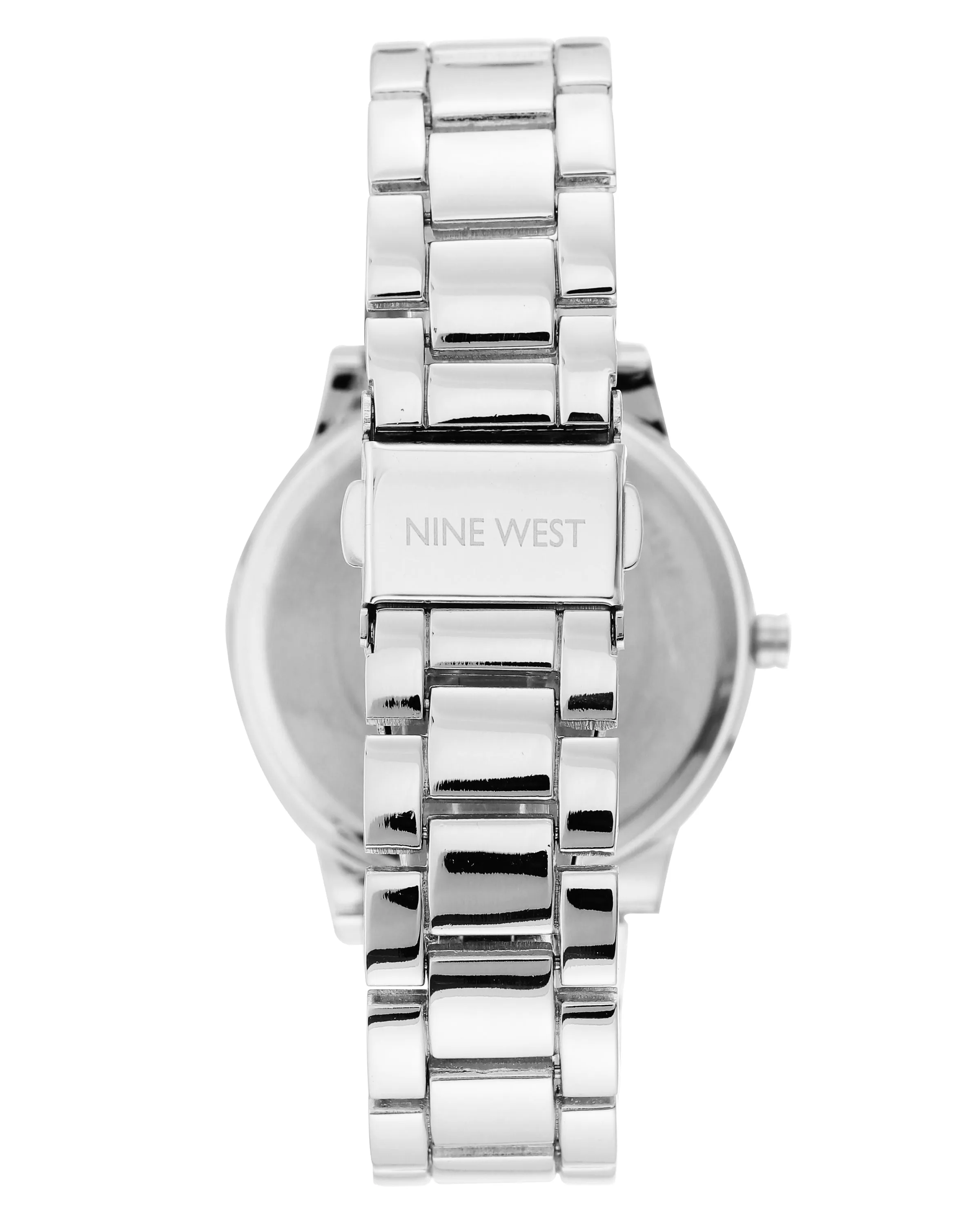 Nine West Silver Dial Analog Watch For -  Ladies NW-2283SVSV