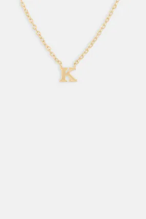 Note K Gold Necklace