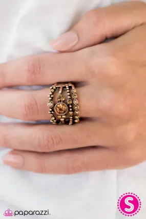 Paparazzi Ring ~ My Summer Palace - Copper