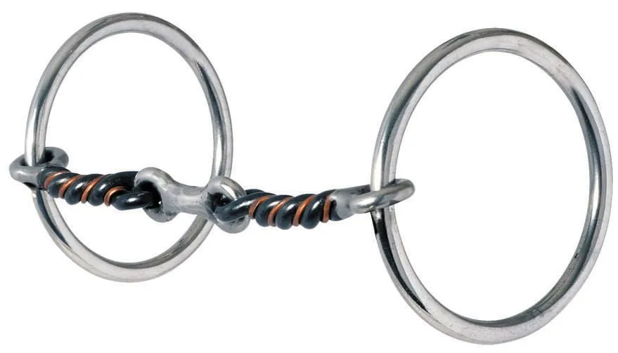 Reinsman Traditional Sweet and Sour Dog Bone Loose Ring Snaffle Bit