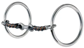 Reinsman Traditional Sweet and Sour Dog Bone Loose Ring Snaffle Bit