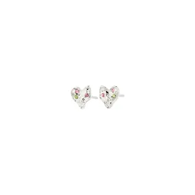 RYAN heart earrings silver-plated