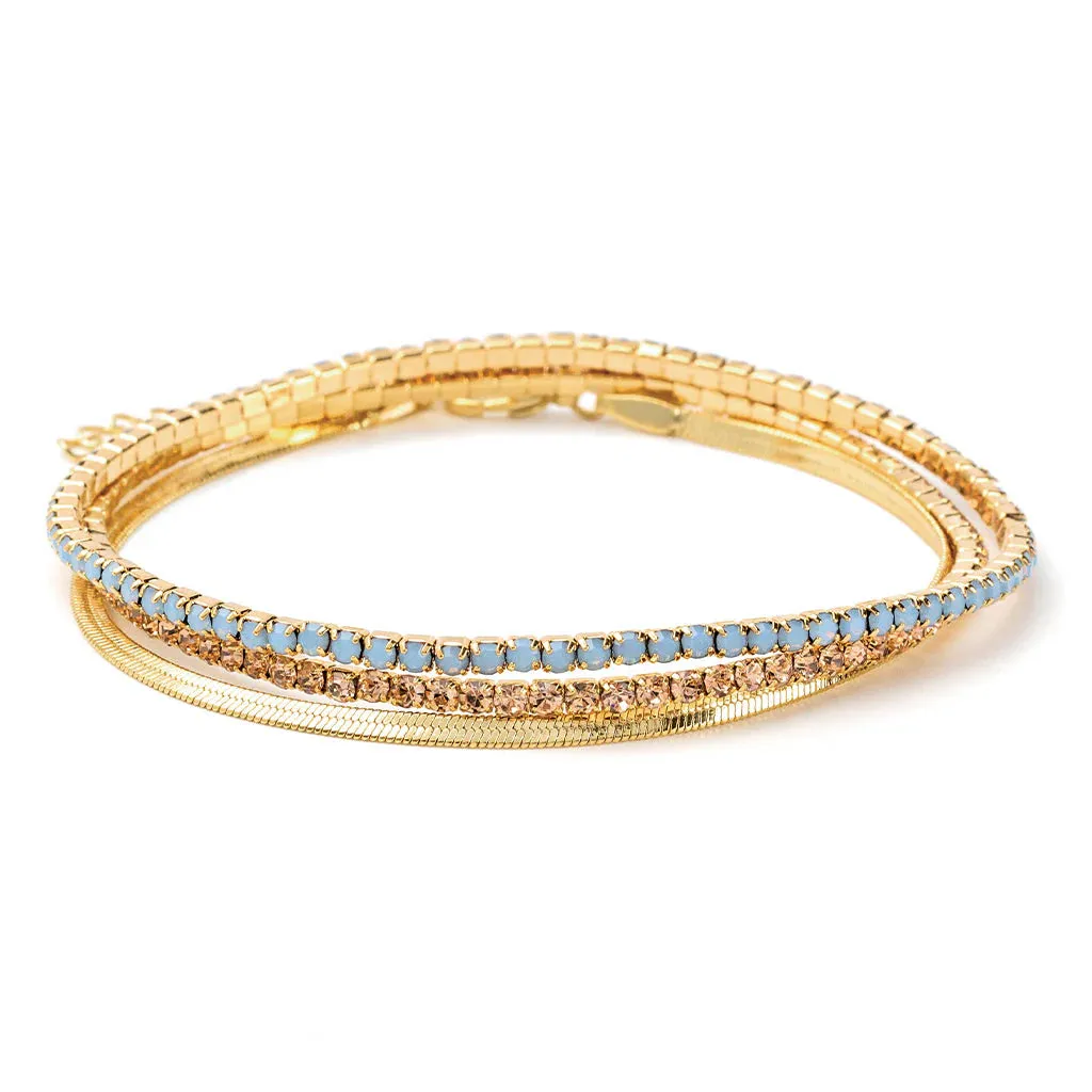 Scout Curated Wears | Sparkle & Shine Rhinestone Bracelet Trio