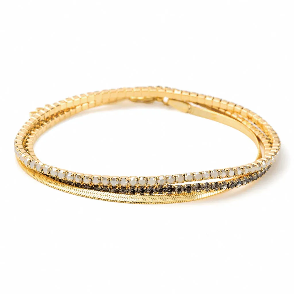 Scout Curated Wears | Sparkle & Shine Rhinestone Bracelet Trio