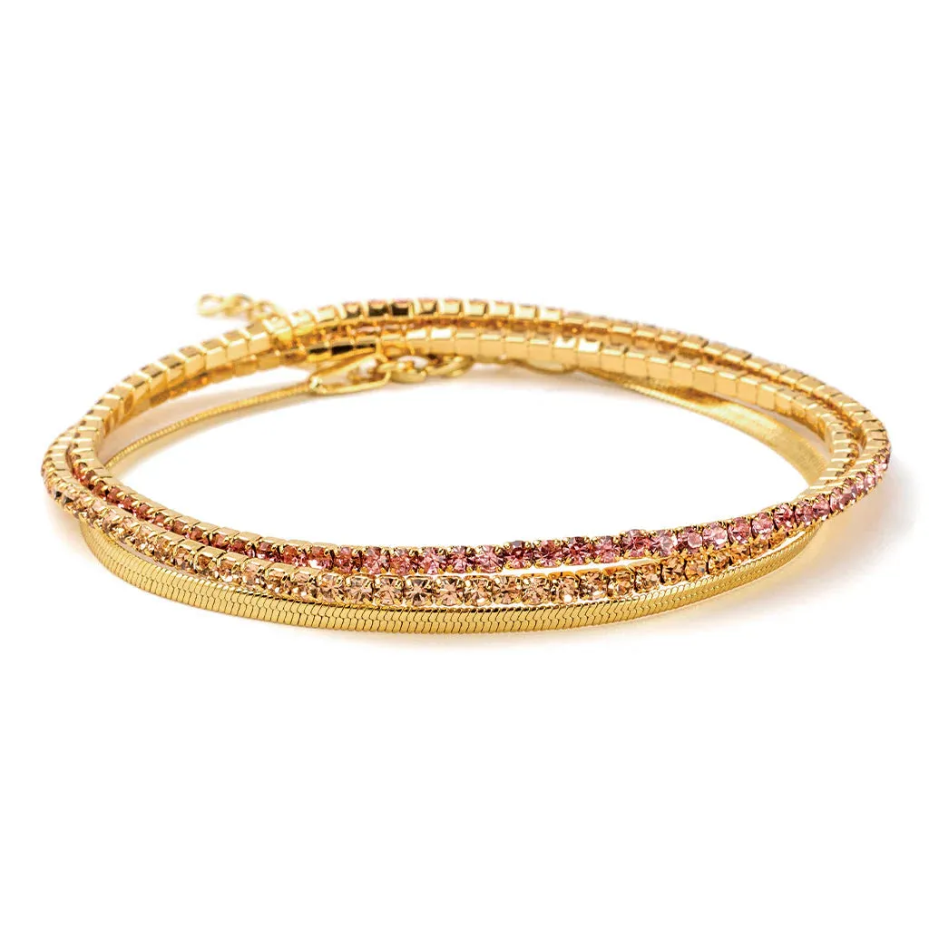 Scout Curated Wears | Sparkle & Shine Rhinestone Bracelet Trio