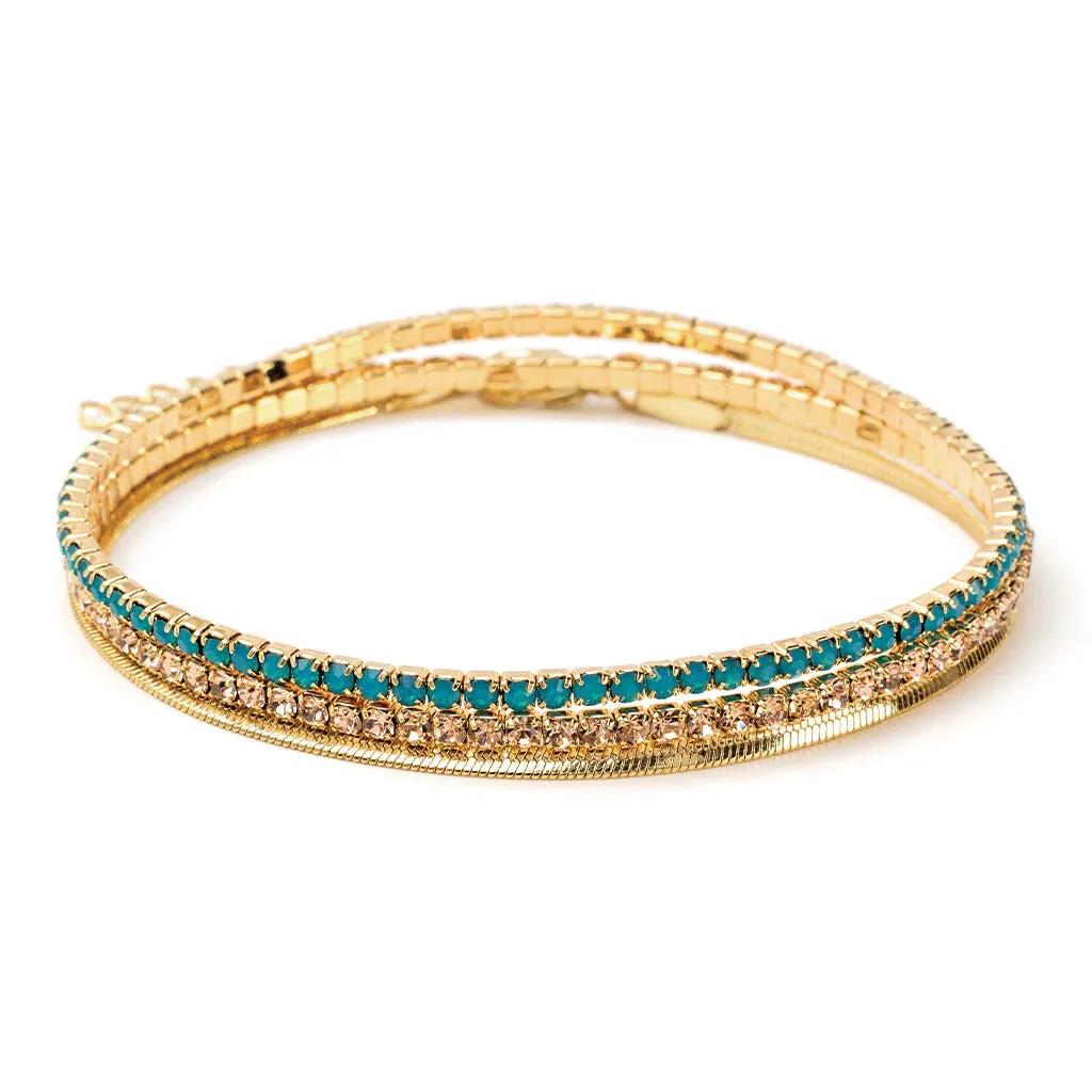 Scout Curated Wears | Sparkle & Shine Rhinestone Bracelet Trio