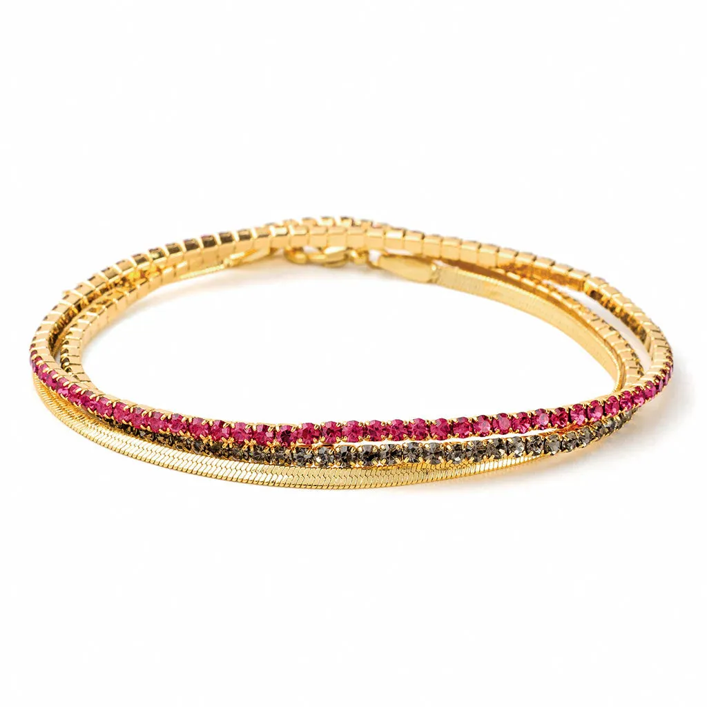 Scout Curated Wears | Sparkle & Shine Rhinestone Bracelet Trio