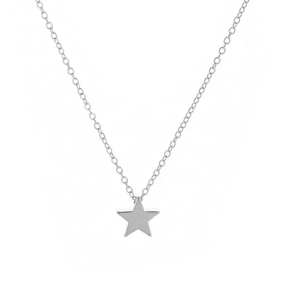Simple Star Chain Necklaces