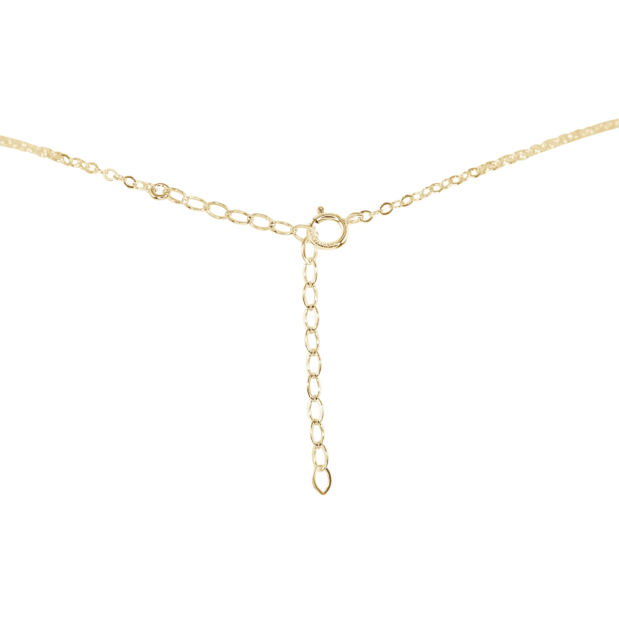 Sparkling Yellow Citrine Faceted Bead Bar Necklace