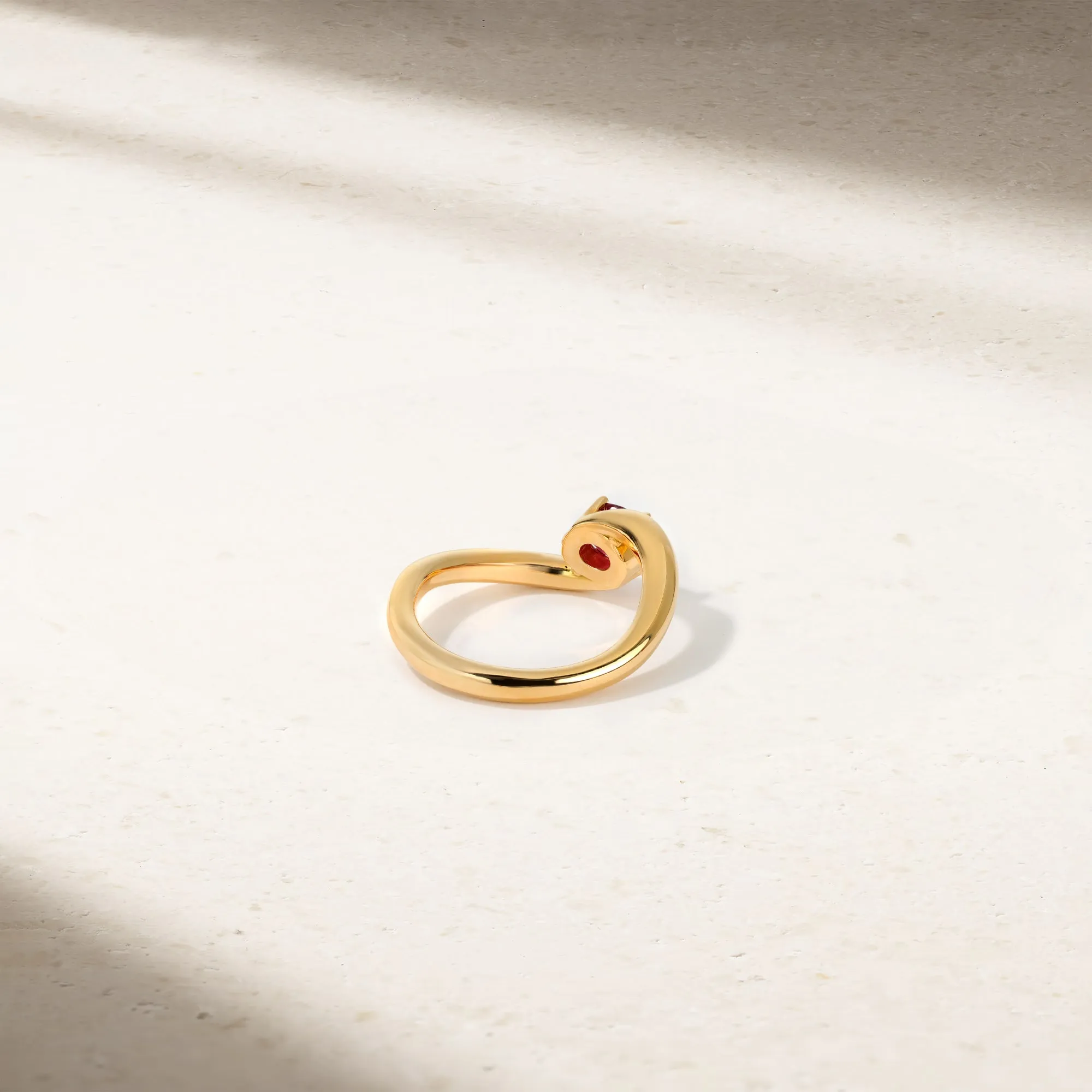Stark Tempest Ruby Ring