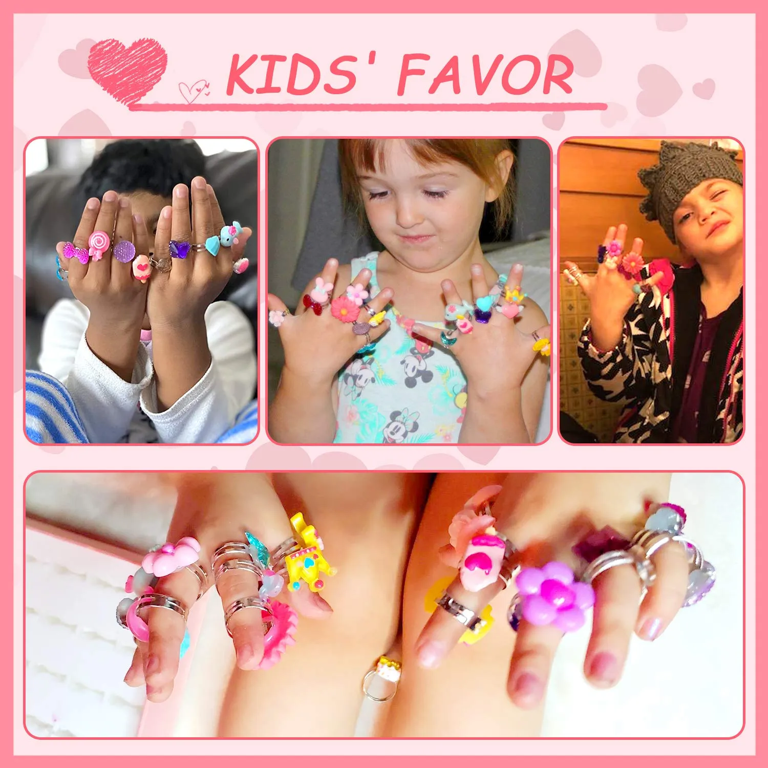 Sweet Fairy Tale Rings