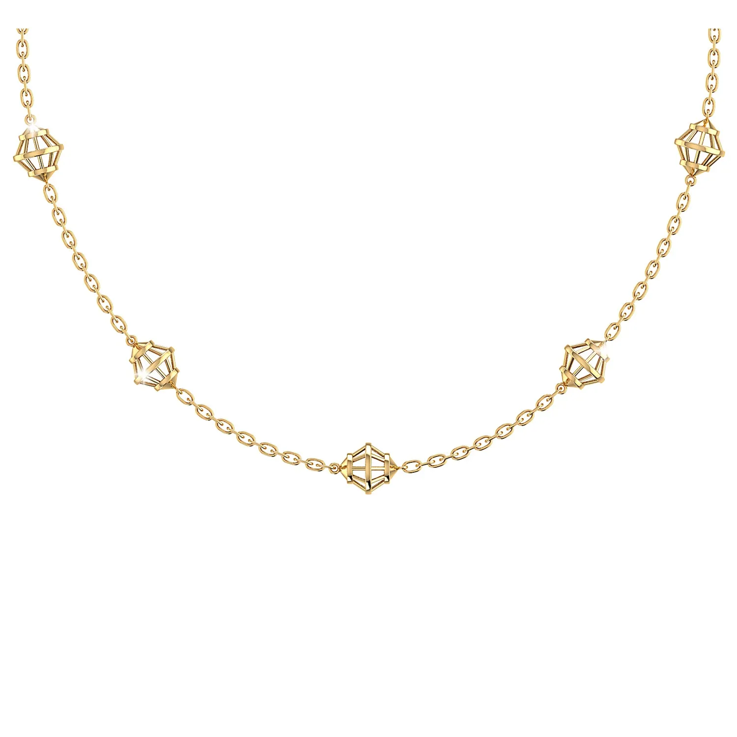 THE GLEAMING GOLD CHAIN