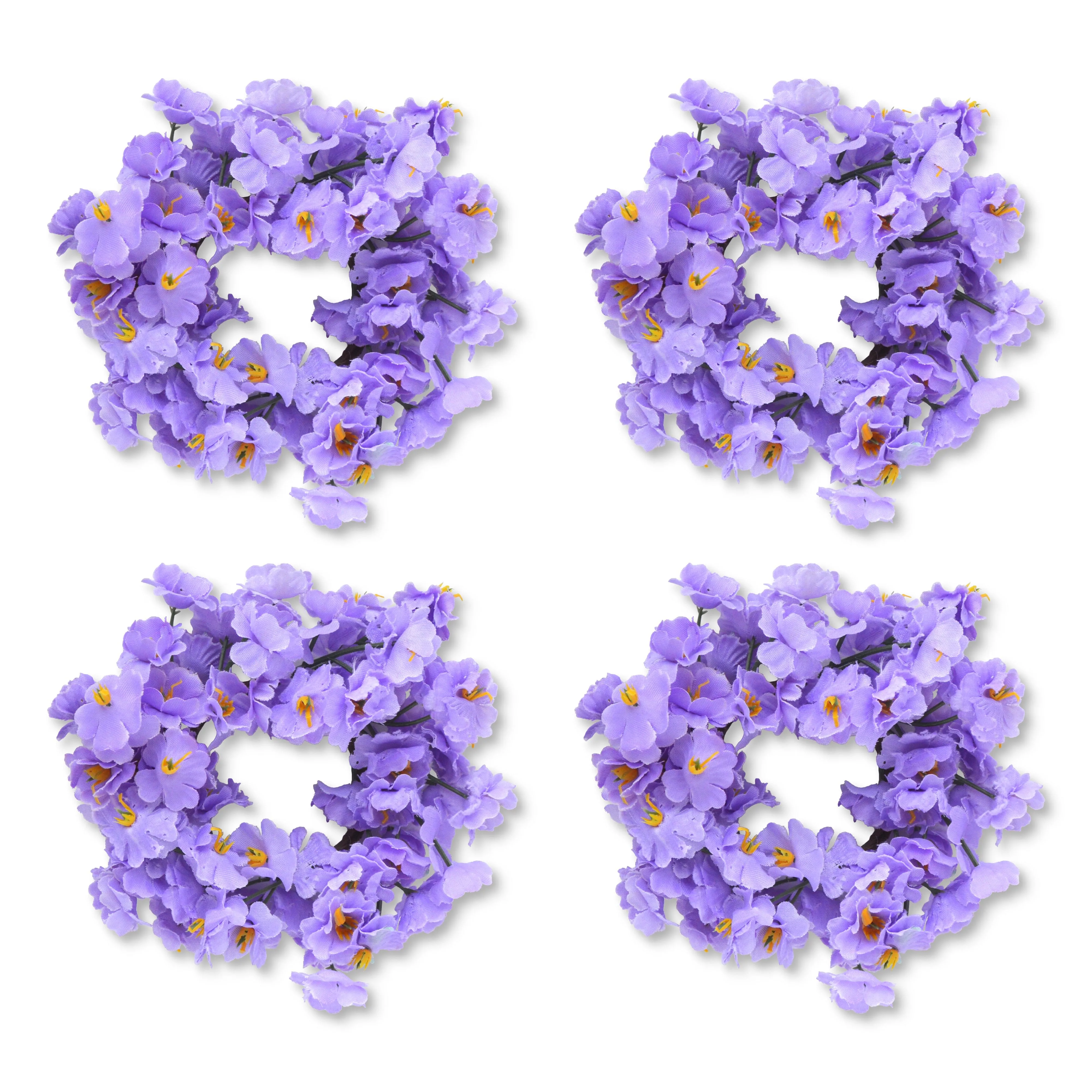 Violet Napkin Rings (4)