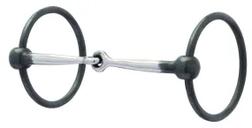 Weaver Ring Snaffle Bit with 5" Sweet Iron Snaffle Mouth with Copper Inlay