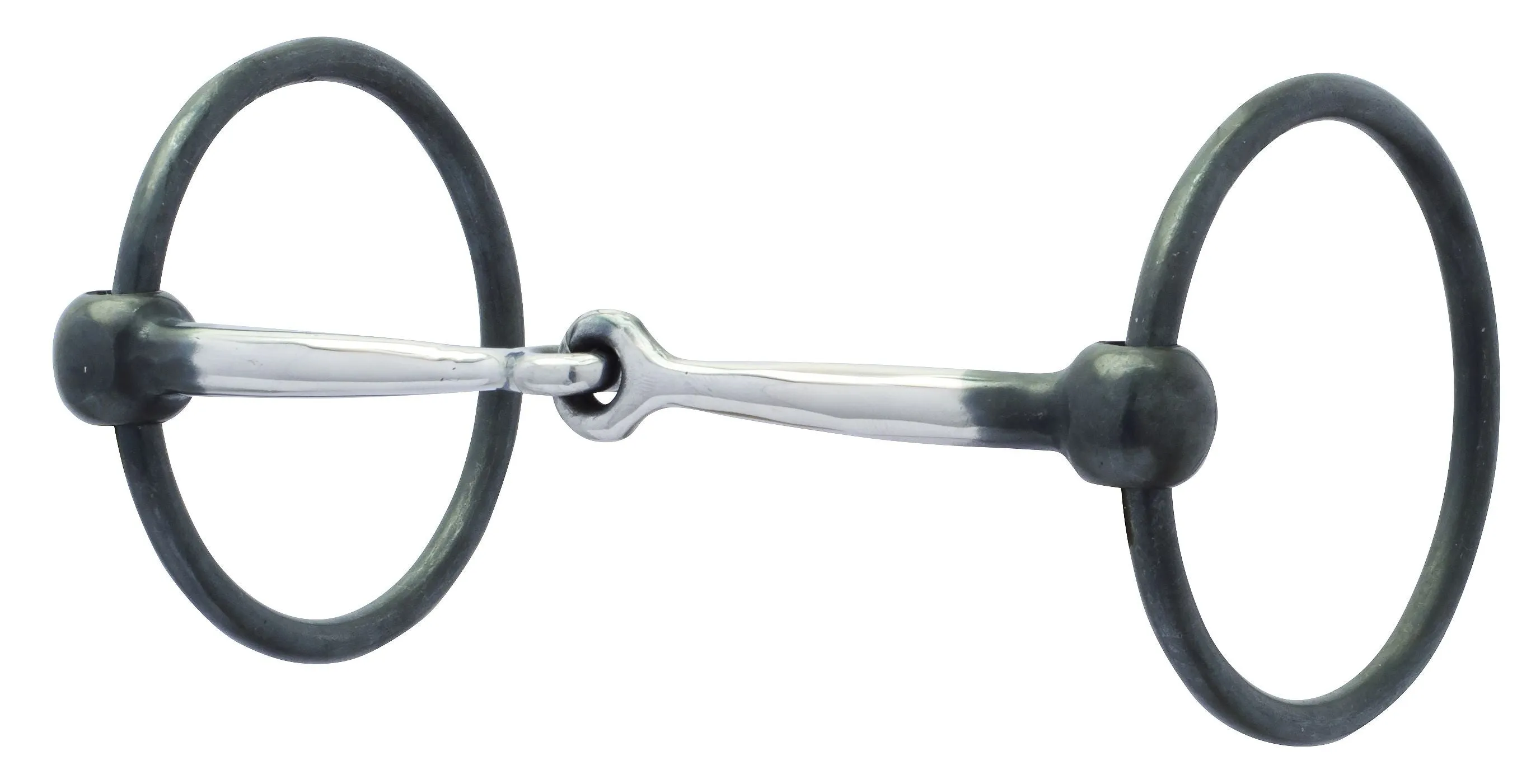 Weaver Ring Snaffle Bit with 5" Sweet Iron Snaffle Mouth with Copper Inlay