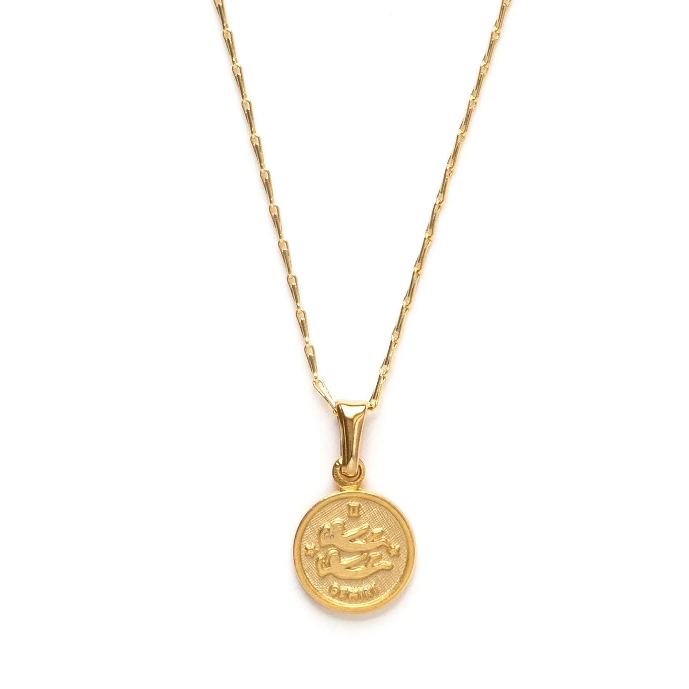 Zodiac Medallion Charm Necklace